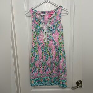 Lilly Pulitzer Shift Dress size 2 Unicorn of the Sea